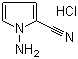 1-氨基-1H-吡咯-2-甲腈盐酸盐结构式_937046-97-4结构式