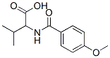 2-(4-Methoxy-benzoylamino)-3-methyl-butyric acid Structure,93709-65-0Structure