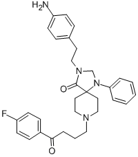 N-(p-aminophenethyl)spiperone Structure,93801-18-4Structure