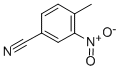 4-甲基-3-硝基苯甲腈结构式_939-79-7结构式