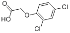 2,4-二氯苯氧乙酸结构式_94-75-7结构式