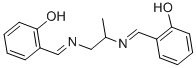 N,N-双亚水杨-1,2-丙二胺结构式_94-91-7结构式