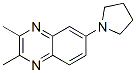 Quinoxaline, 2,3-dimethyl-6-(1-pyrrolidinyl)- Structure,941283-06-3Structure