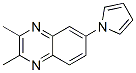 Quinoxaline, 2,3-dimethyl-6-(1h-pyrrol-1-yl)- Structure,941283-13-2Structure