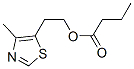 4-甲基-5-噻唑基乙醇丁酸酯结构式_94159-31-6结构式