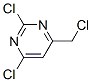 4-氯甲基-2,6-二氯嘧啶结构式_94170-66-8结构式