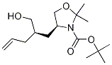 (S)-4-((r)-2-(羟基甲基)-4-戊烯-1-基)-2,2-二甲基噁唑啉-3-羧酸叔丁酯结构式_942144-13-0结构式
