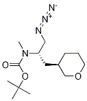 N-[(1S)-1-(叠氮基甲基)-2-[(3R)-四氢-2H-吡喃-3-基]乙基]-N-甲基-氨基甲酸 1,1-二甲基乙酯结构式_942145-26-8结构式