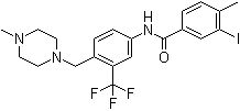 3-碘-4-甲基-N-[4-[(4-甲基-1-哌嗪)甲基]-3-(三氟甲基)苯基]苯甲酰胺结构式_943320-50-1结构式