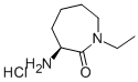 (S)-3-氨基-1-乙基氮杂环庚烷-2-酮盐酸盐结构式_943843-30-9结构式