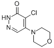4-氯-5-吗啉-4-基吡嗪-3(2H)-酮结构式_944-88-7结构式