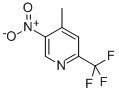 4-甲基-5-硝基-2-三氟甲基吡啶结构式_944317-53-7结构式