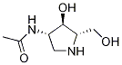 2-乙酰氨基-1,4-亚氨基-1,2,4-三脱氧-L-阿拉伯糖醇结构式_944329-24-2结构式