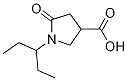 1-(1-乙基丙基)-5-氧代吡咯烷-3-羧酸结构式_944511-54-0结构式