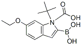 1H-Indole-1-carboxylic acid, 2-borono-6-ethoxy-, 1-(1,1-dimethylethyl) ester Structure,944562-81-6Structure