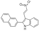 2-(2-Naphthyl)-3-(2-nitroethenyl)indole Structure,94464-02-5Structure