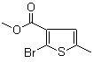 2-溴-5-甲基-3-噻吩羧酸甲酯结构式_944709-72-2结构式