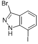 3-溴-7-硝基-1H-吲唑结构式_945761-95-5结构式