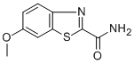 6-甲氧基-2-苯并噻唑羧酰胺结构式_946-12-3结构式