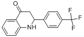 2-(4-(三氟甲基)苯基)-2,3-二氢喹啉-4(1h)-酮结构式_946049-56-5结构式