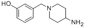3-[(4-氨基哌啶-1-基)甲基]苯酚结构式_946679-47-6结构式