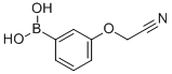 3-氰基甲氧基苯硼酸结构式_947533-25-7结构式