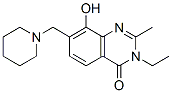 (7ci)-3-乙基-8-羟基-2-甲基-7-(哌啶甲基)-4(3H)-喹唑啉酮结构式_94803-83-5结构式