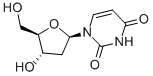 2-脱氧尿苷结构式_951-78-0结构式