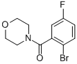 2-(吗啉-4-羰基)-4-氟-1-溴苯结构式_951884-11-0结构式