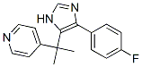 4-[1-[4-(4-氟苯基)-1H-咪唑-5-基]-1-甲基乙基]-吡啶结构式_951925-52-3结构式