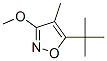 (9ci)-5-(1,1-二甲基乙基)-3-甲氧基-4-甲基-异噁唑结构式_95406-70-5结构式