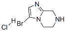 3-溴-5,6,7,8-四氢咪唑并[1,2-a]吡嗪盐酸盐结构式_954239-19-1结构式