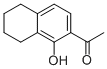 1-(1-羟基-5,6,7,8-四氢萘-2-基)乙酮结构式_95517-07-0结构式