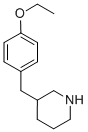 3-(4-乙氧基苄基)哌啶结构式_955315-04-5结构式