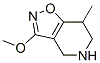 (9ci)-4,5,6,7-四氢-3-甲氧基-7-甲基-异噁唑并[4,5-c]吡啶结构式_95578-98-6结构式