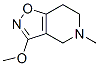 3-甲氧基-5-甲基-4,5,6,7-四氢异噁唑并[4,5-c]吡啶结构式_95579-22-9结构式