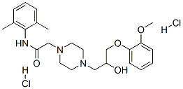 盐酸雷诺嗪结构式_95635-56-6结构式