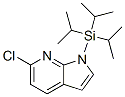 1H-Pyrrolo[2,3-b]pyridine, 6-chloro-1-[tris(1-methylethyl)silyl]- Structure,956407-32-2Structure