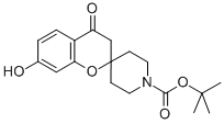 7-羟基-4-氧代螺[苯并二氢吡喃-2,4-哌啶]-1-羧酸叔丁酯结构式_956605-22-4结构式