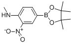 4-甲基氨基-3-硝基苯硼酸频那醇酯结构式_956821-93-5结构式