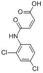 N-(2,4-二氯苯基)马来酰胺酸结构式_95695-47-9结构式