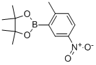 2-甲基-5-硝基苯硼酸频那醇酯结构式_957062-84-9结构式