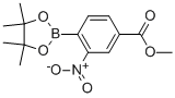4-甲氧基羰基-2-硝基苯硼酸频那醇酯结构式_957065-97-3结构式