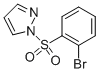 1-(2-溴苯基磺酰基)-1H-吡唑结构式_957120-65-9结构式