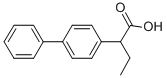联苯丁酸结构式_959-10-4结构式