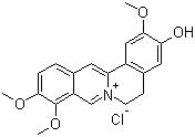 Jatrorrhizine hydrochloride Structure,960383-96-4Structure