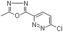 3-氯-6-(5-甲基-1,3,4-噁二唑-2-基)吡嗪结构式_960492-59-5结构式
