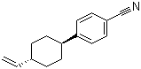 反式-4-(4-乙烯基环己基)苯甲腈结构式_96184-42-8结构式