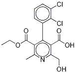 5-Carboxy-6-hydroxymethyl dehydro felodipine Structure,96558-29-1Structure