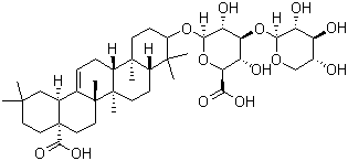 地肤子皂苷Ic结构式_96990-18-0结构式